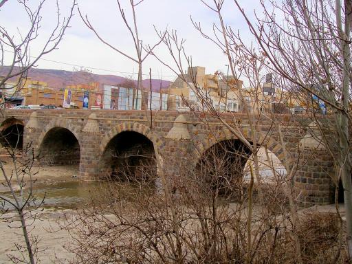 عکس پل سنگی تبریز