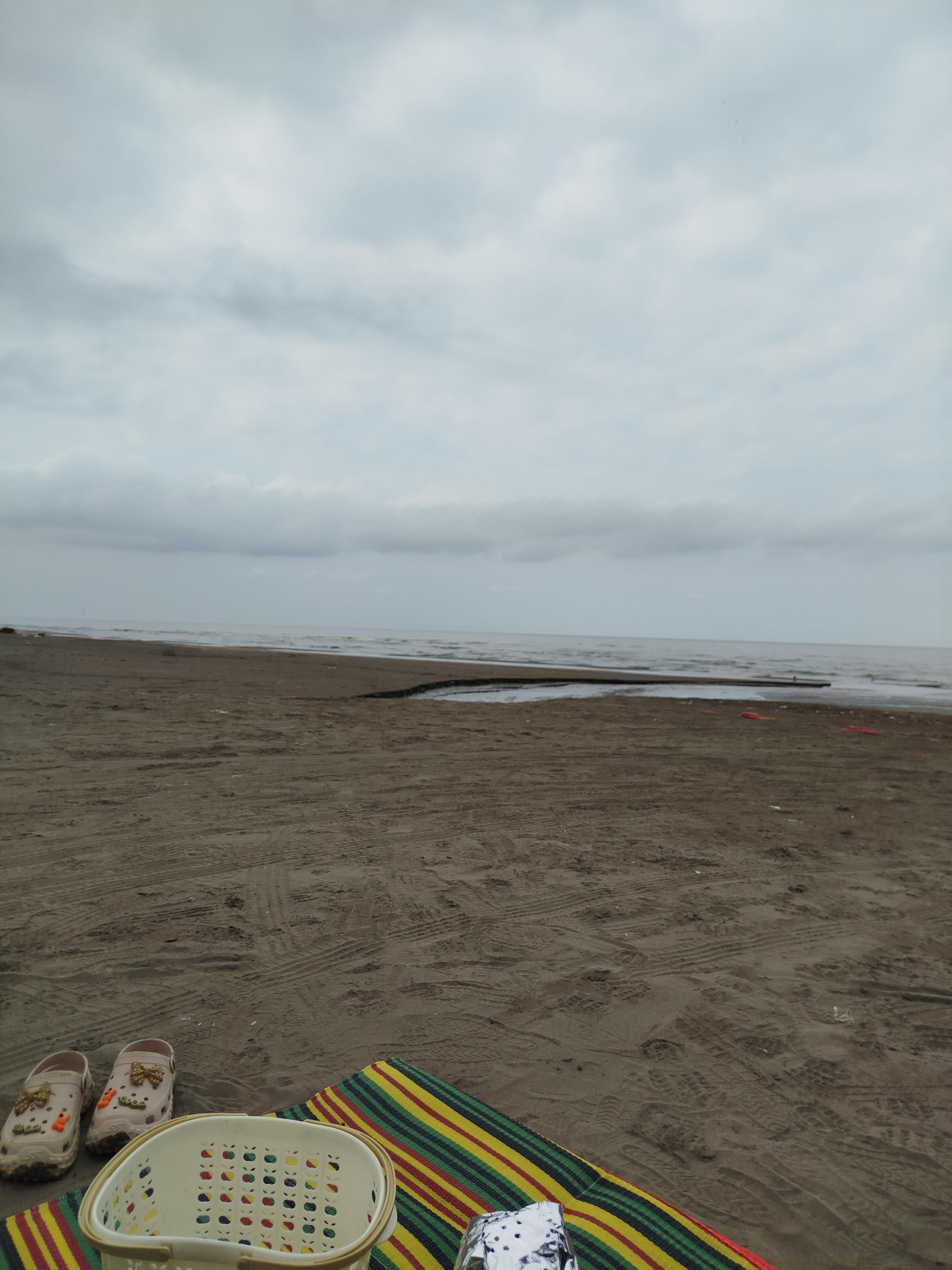 عکس ساحل ماسه ای رامسر