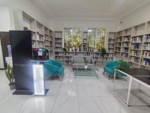 عکس کتابخانه عمومی سبز دکتر سید نجات حسینی