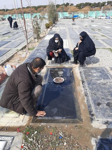 عکس مزار حسین توفیقی