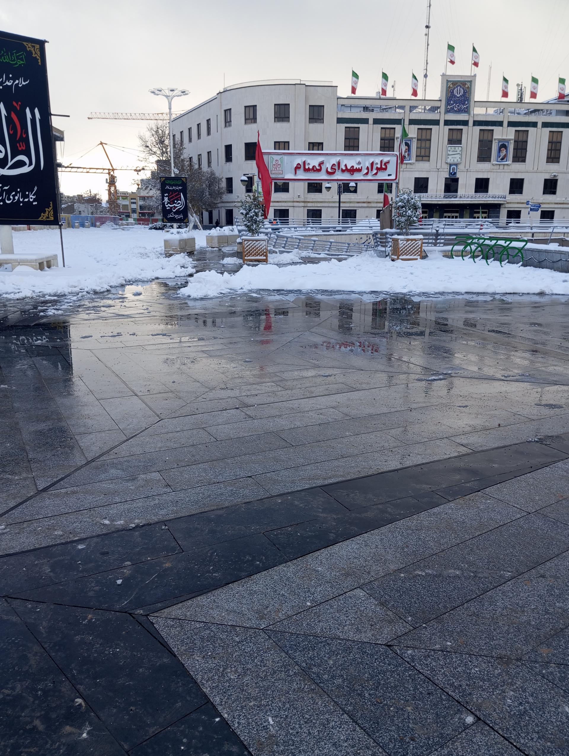 عکس مزار شهدای گمنام میدان شهدا 