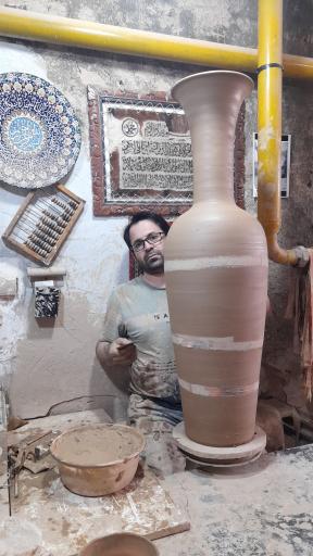 عکس تولیدی سفال ریتون