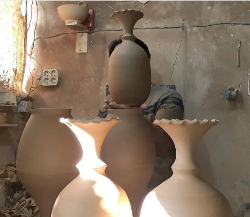 عکس تولیدی سفال ریتون