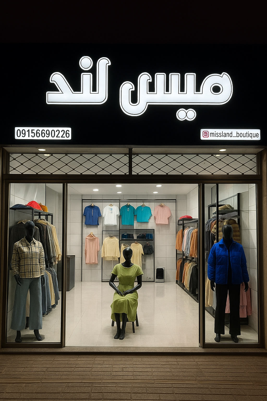 عکس پوشاک میس لند 