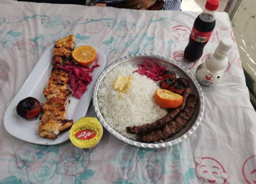 عکس چلوکبابی تاج محل