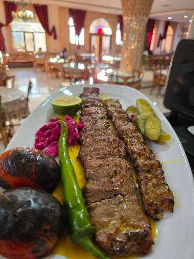 عکس چلوکبابی تاج محل