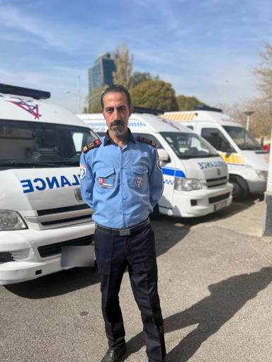 آمبولانس خصوصی تبریزنجات ایستگاه بیمارستان شهدا