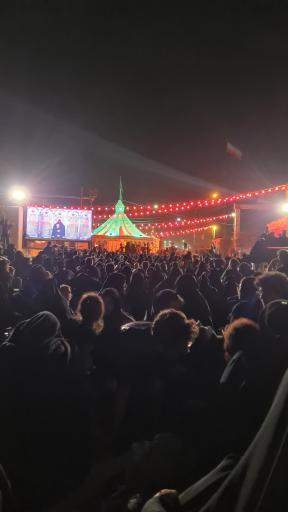 عکس خیمه غم خانه بی بی شهربانو