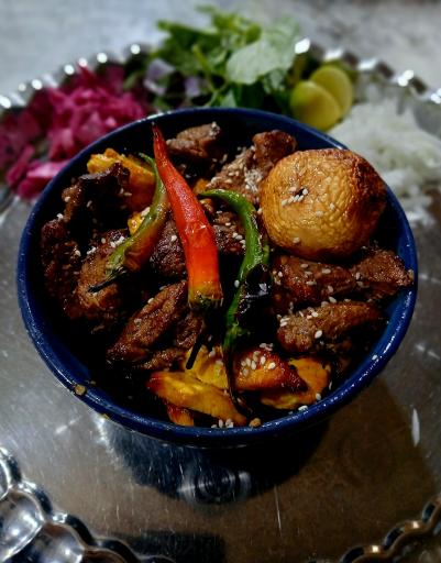 عکس کباب بناب حیدربابا