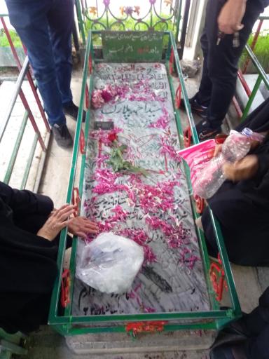 عکس مزار شهید سید احمد پلارک