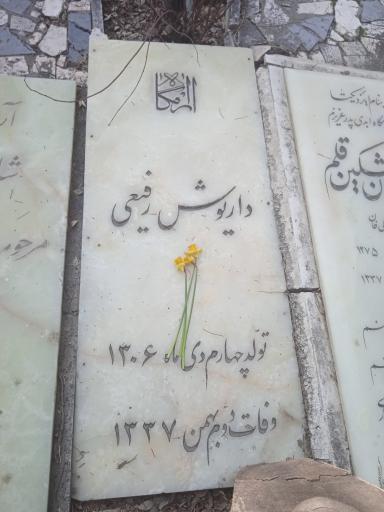 مزار داریوش رفیعی