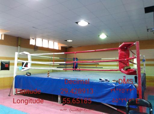 عکس باشگاه و هیئت بوکس سیرجان