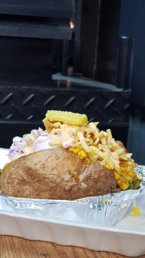 عکس بستنی ایتالیایی بلوذغالی