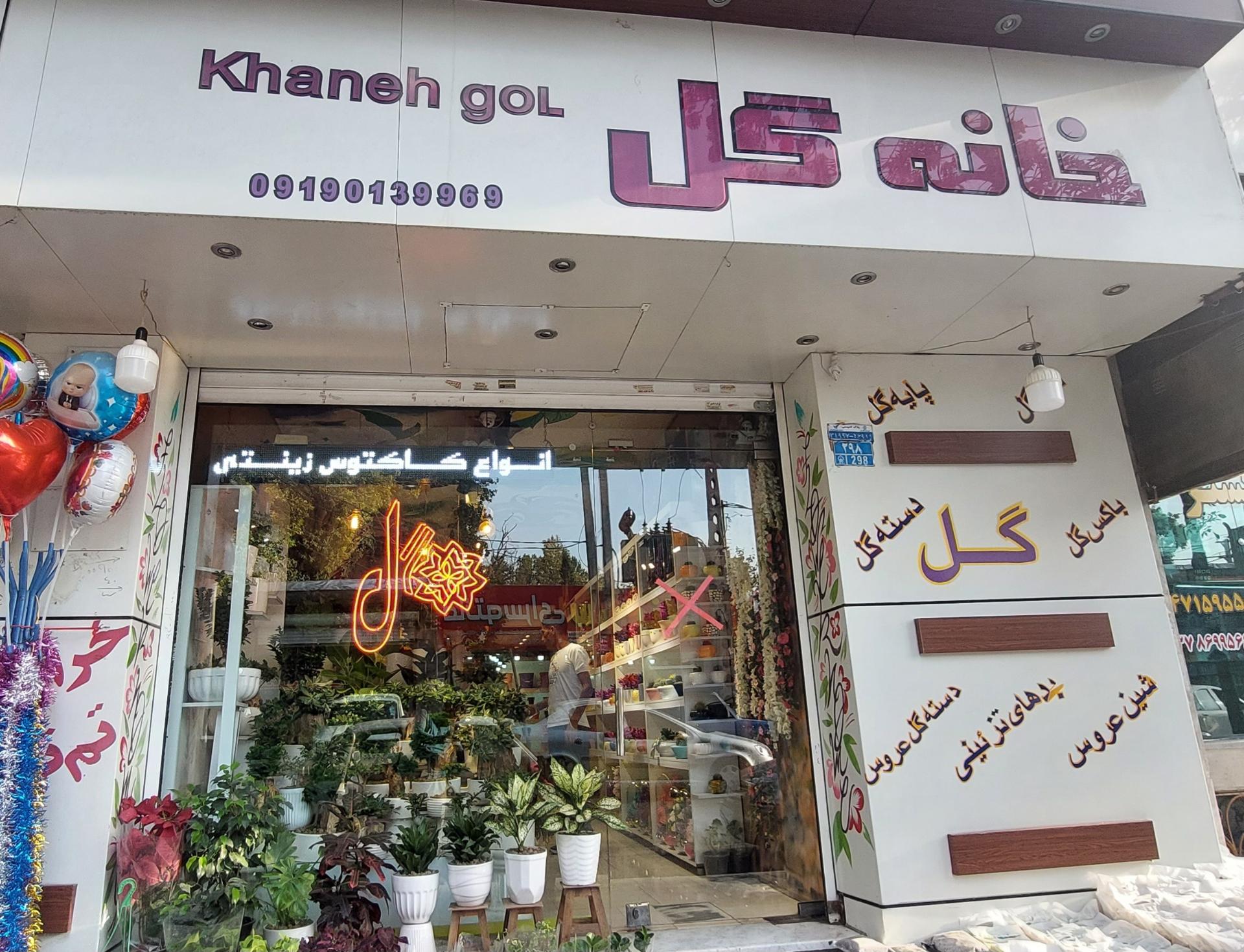 عکس گل فروشی خانه گل