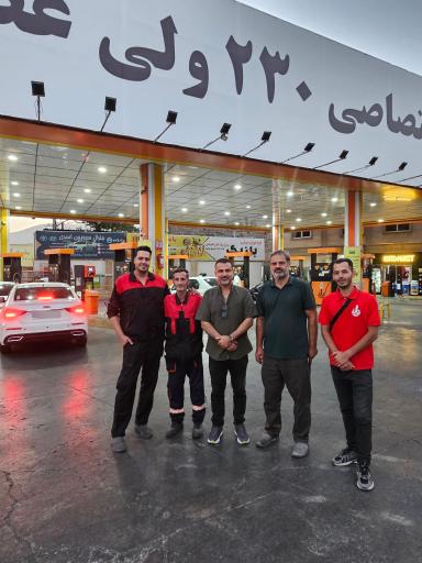 عکس پمپ بنزین اختصاصی 230 ولی عصر (عج)