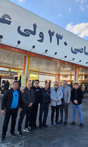 عکس پمپ بنزین اختصاصی 230 ولی عصر (عج)