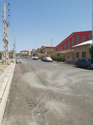 عکس کارگاه اسکلت فلزی شرکت تهران افرا