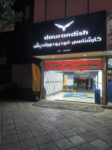 عکس تشخیص رنگ خودرو دوراندیش