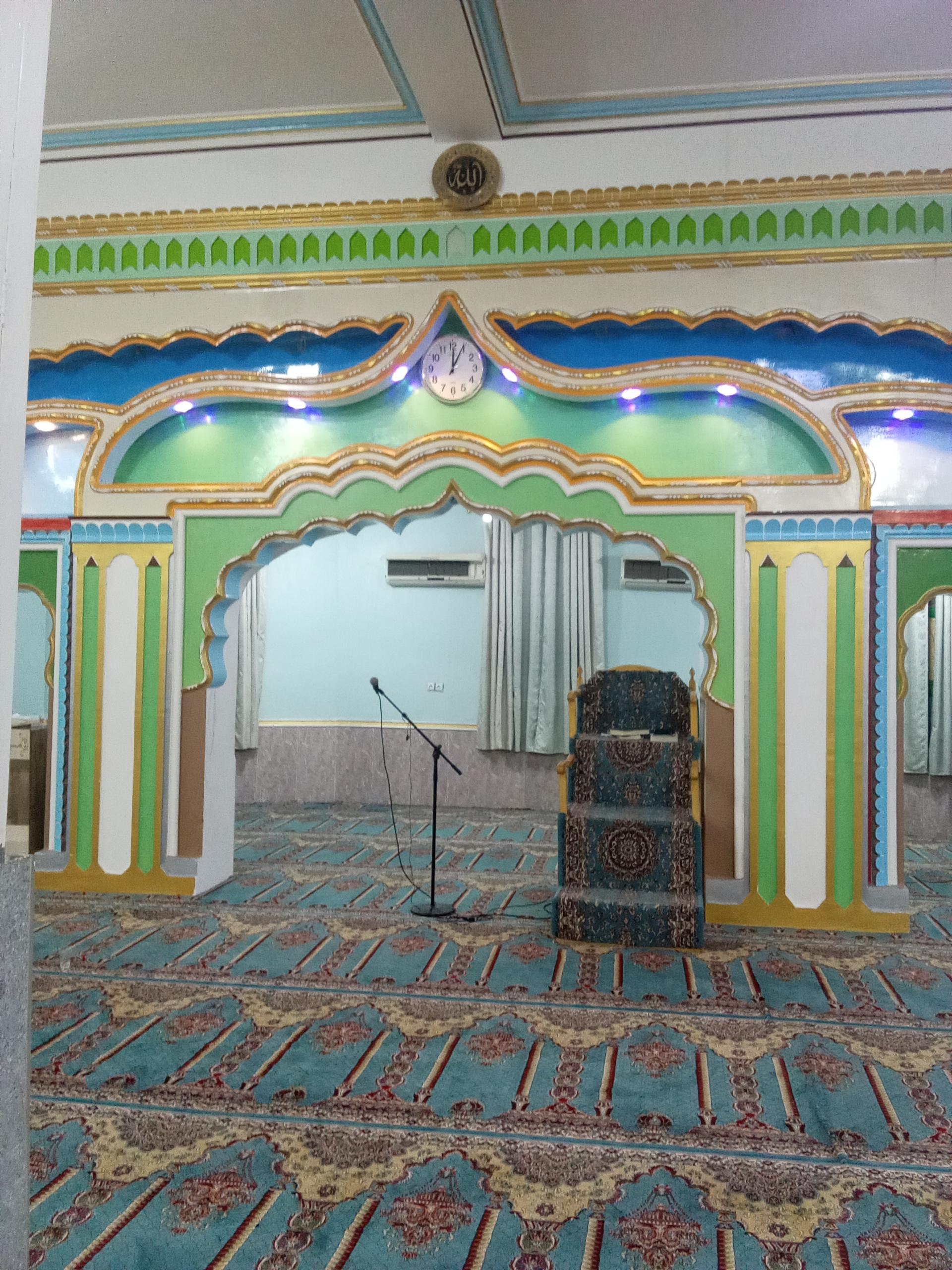 عکس مسجد جامع نور بمپور