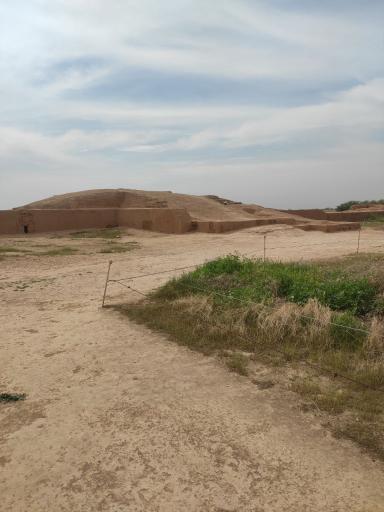 عکس زیگورات چغازنبیل