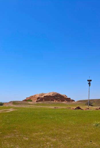 عکس زیگورات چغازنبیل