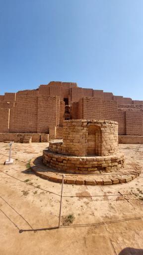 عکس زیگورات چغازنبیل