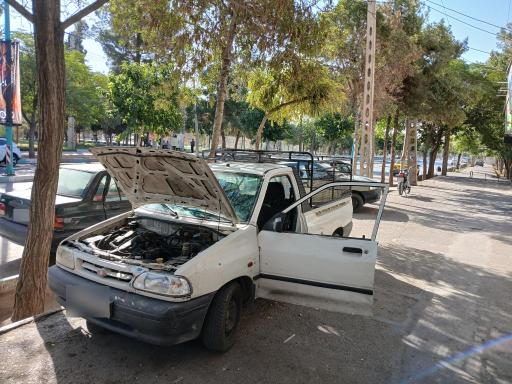 عکس برق اتومبیل اوس کاظم