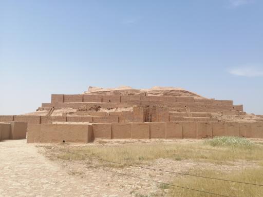 عکس زیگورات چغازنبیل