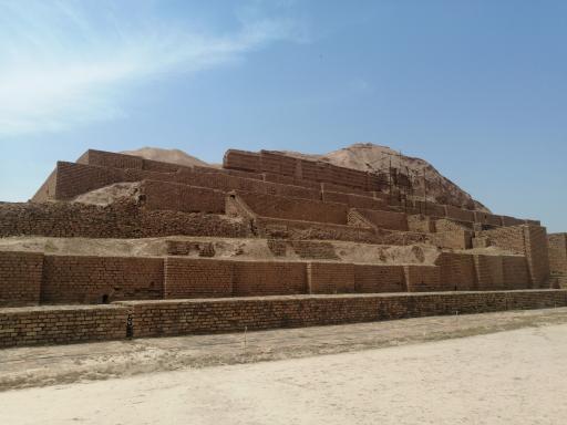 عکس زیگورات چغازنبیل