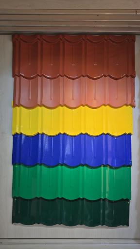 عکس ورق رنگی و گالوانیزه فولاد ایران