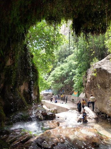 عکس آبشار تنگ تامرادی