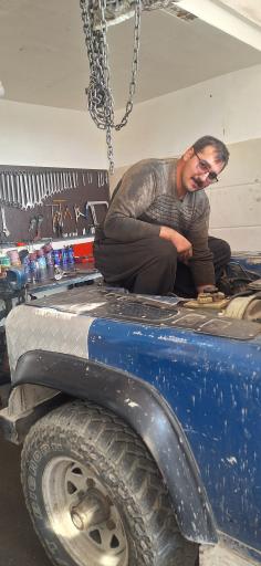 عکس تعمیرگاه مکانیکی نیسان دیزل