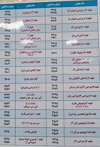 عکس  درمانگاه و آزمایشگاه بیمارستان میلاد