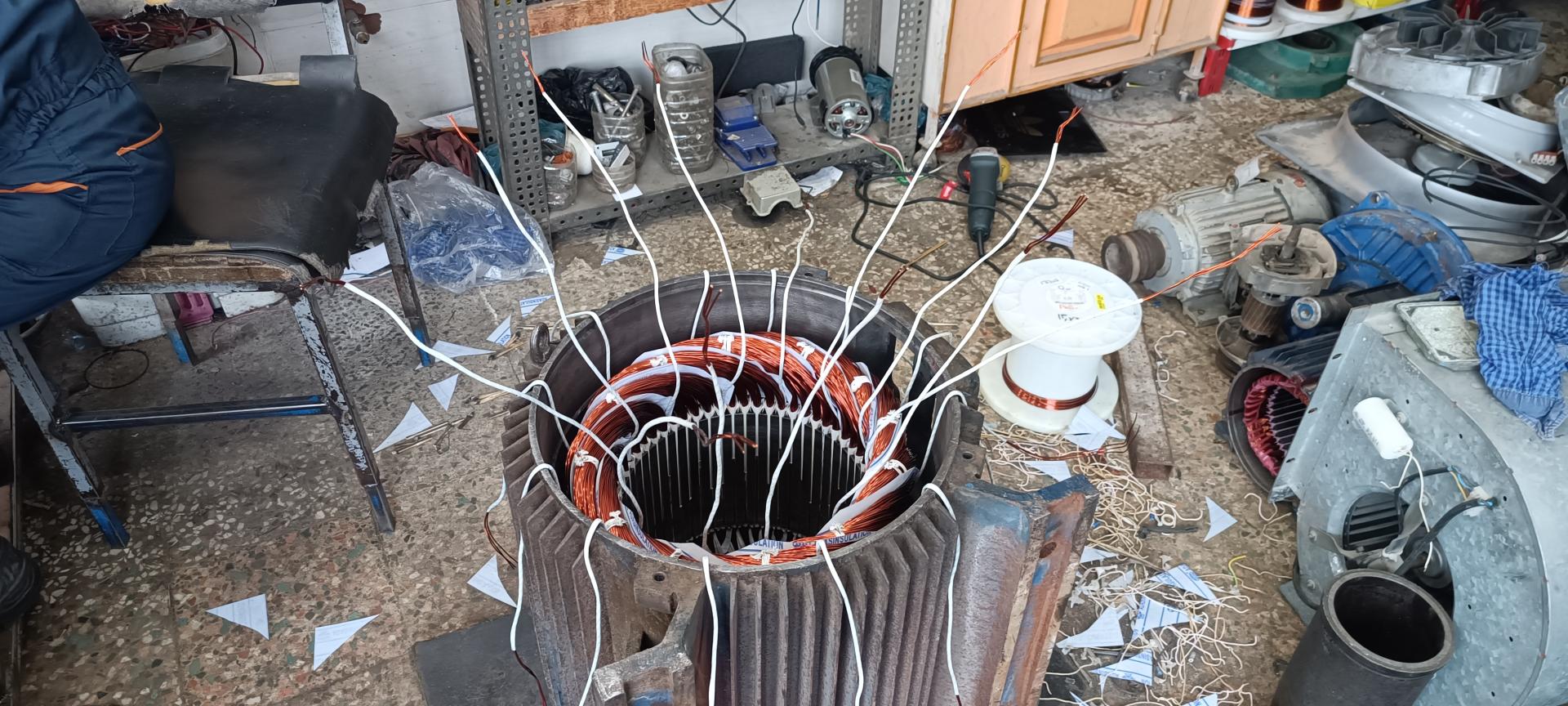 عکس سیم پیچی جعفری 