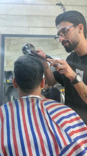 عکس آرایشگاه مردانه استار من
