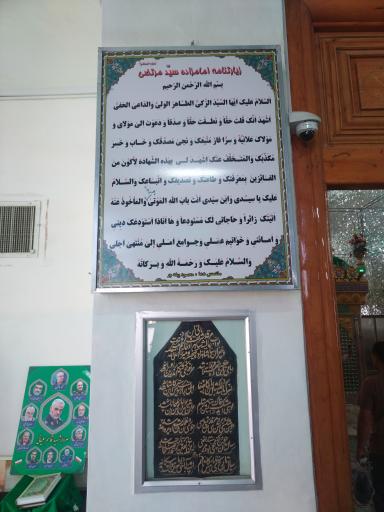 عکس امامزاده سید مرتضی کاشمر
