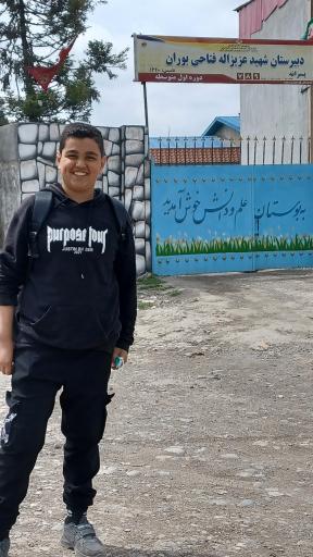 عکس دبیرستان پسرانه شهید فتاحی بوران دوره اول متوسطه 