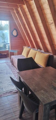 عکس کلبه چوبی دوقلو