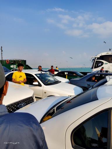 عکس اسکله بندر لافت