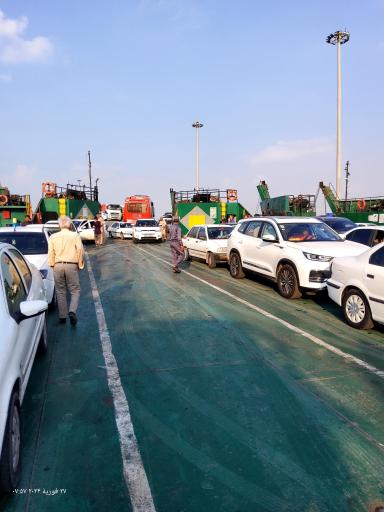 عکس اسکله بندر لافت