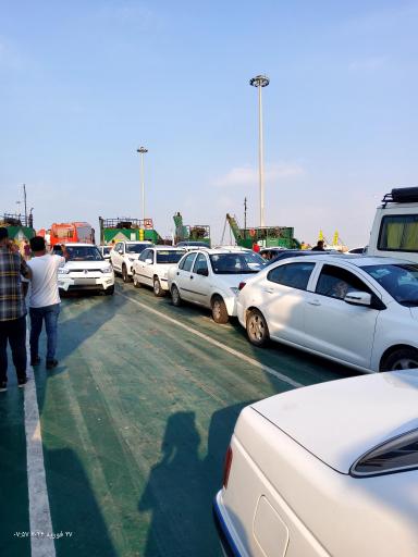 عکس اسکله بندر لافت