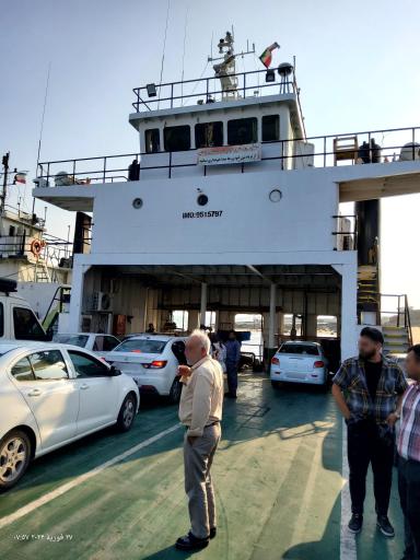 عکس اسکله بندر لافت