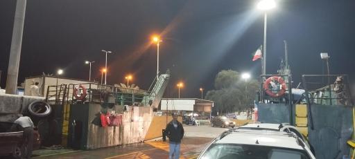 عکس اسکله بندر لافت