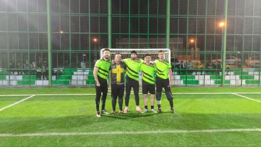 عکس زمین چمن مصنوعی خزاق 