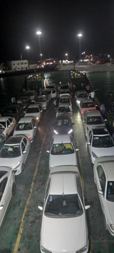 عکس اسکله بندر لافت