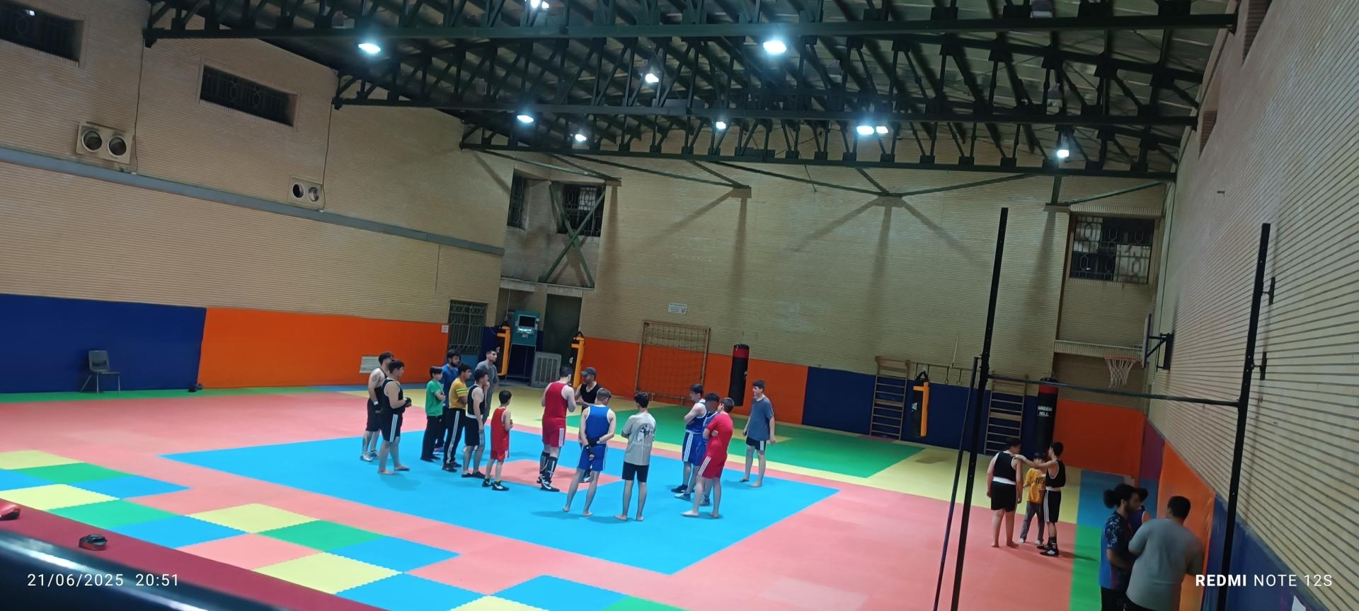 عکس باشگاه بوکس پردیسان مهدی بهروسی