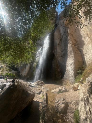 عکس آبشار شاهاندشت