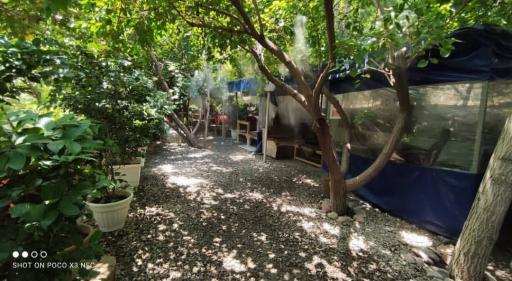 عکس باغ رستوران مهر و ماه