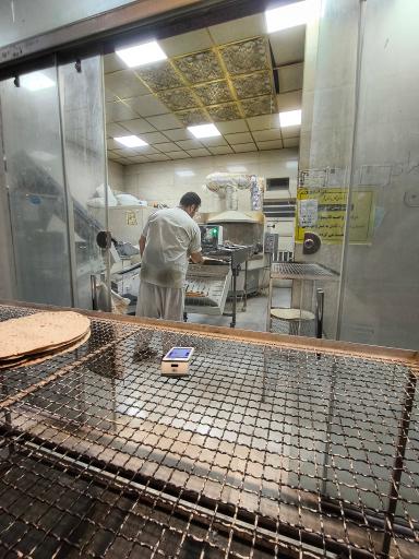 عکس نانوایی تافتون 