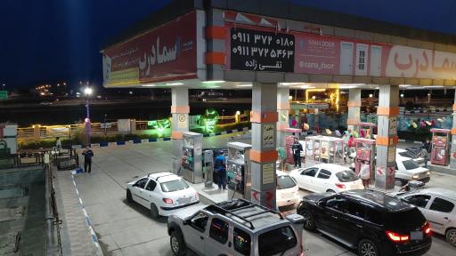 عکس پمپ بنزین عابدی
